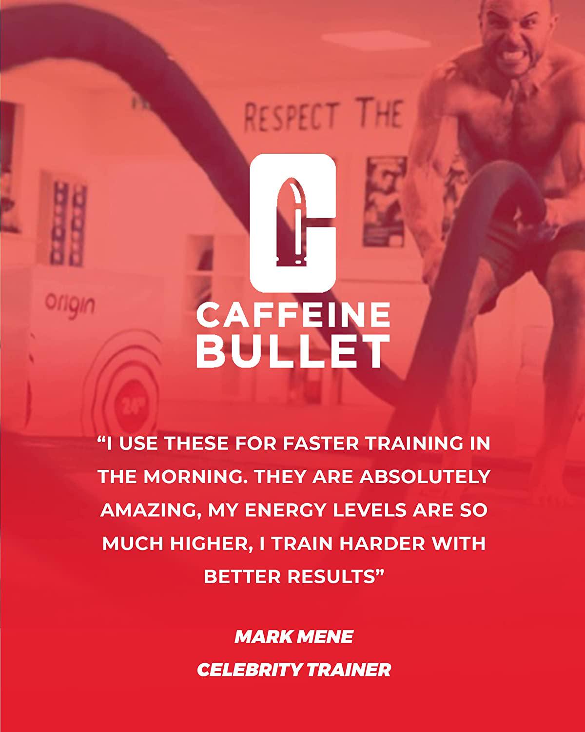 Caffeine Bullet Mint Energy Chews *40 – Faster Boost Than Gels, Tablets and Gum. 100mg Caffeine - Sport Science for Running, Cycling, Gaming and Pre Workout Endurance Kick.
