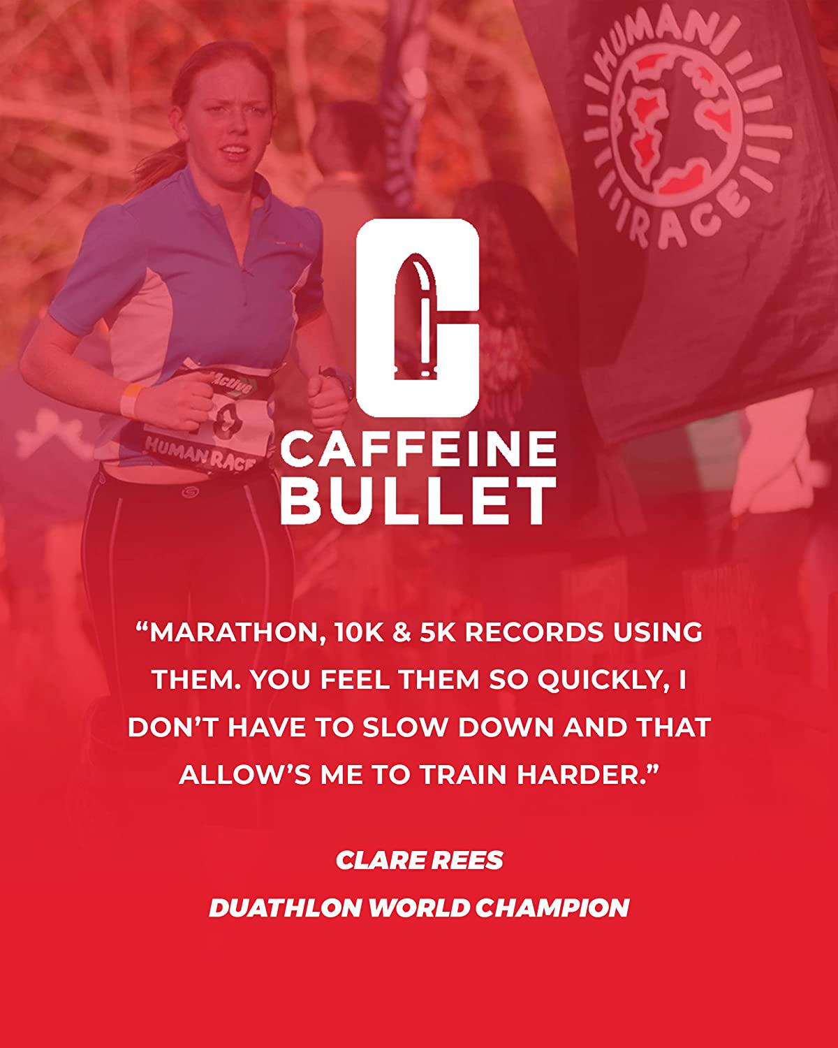 Caffeine Bullet Mint Energy Chews *40 – Faster Boost Than Gels, Tablets and Gum. 100mg Caffeine - Sport Science for Running, Cycling, Gaming and Pre Workout Endurance Kick.