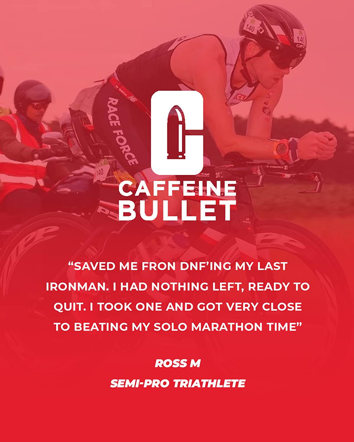 Caffeine Bullet Mint Energy Chews *40 – Faster Boost Than Gels, Tablets and Gum. 100mg Caffeine - Sport Science for Running, Cycling, Gaming and Pre Workout Endurance Kick.