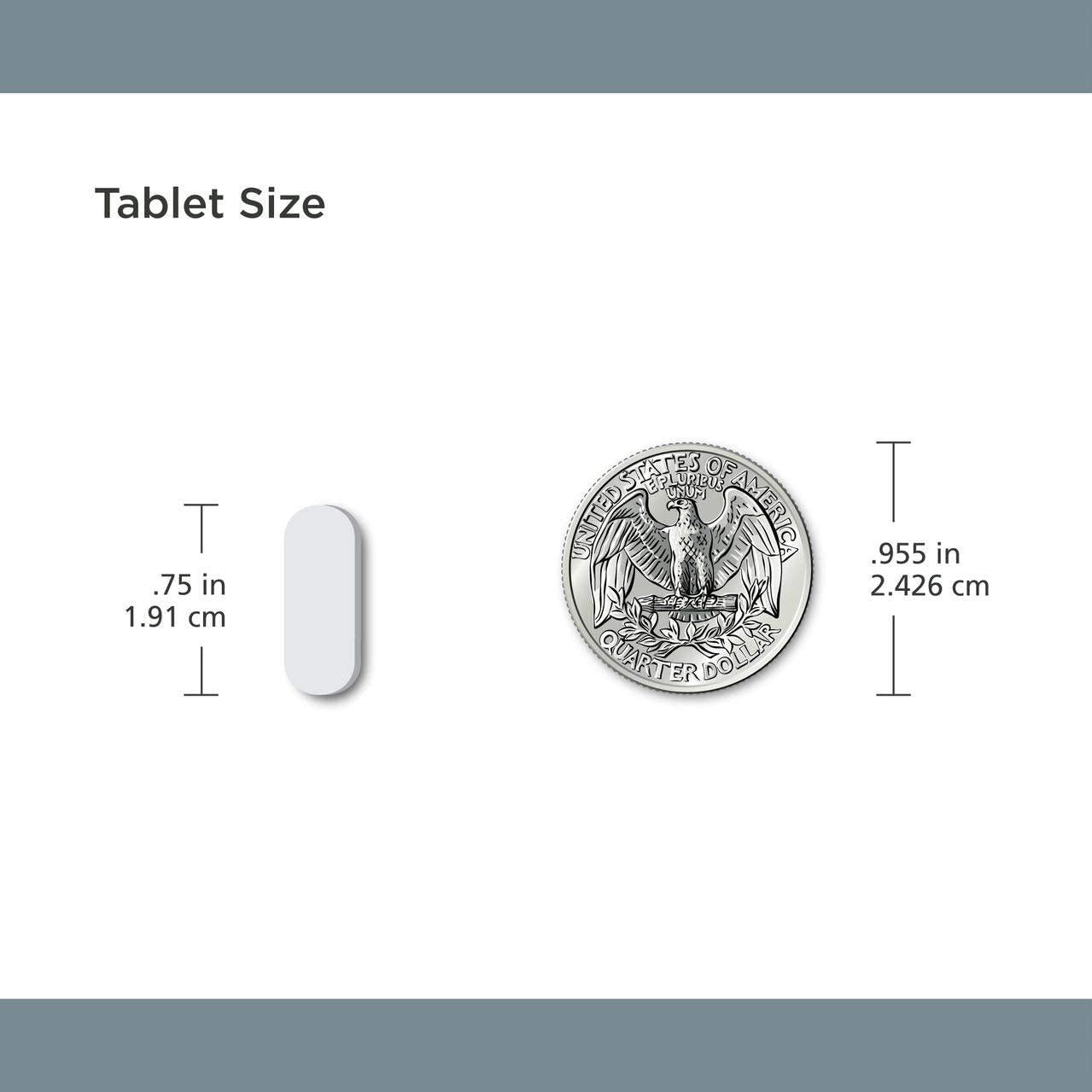 CalMag Thins Calcium Magnesium Supplement | Bone Health and Bone Strength Vitamin | 360 Tablets - Made in The USA and NSF Certified