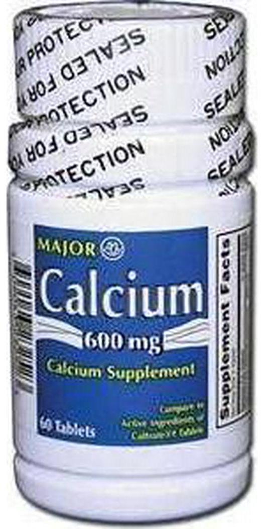 Calcium Tablets, 600mg, 60ct