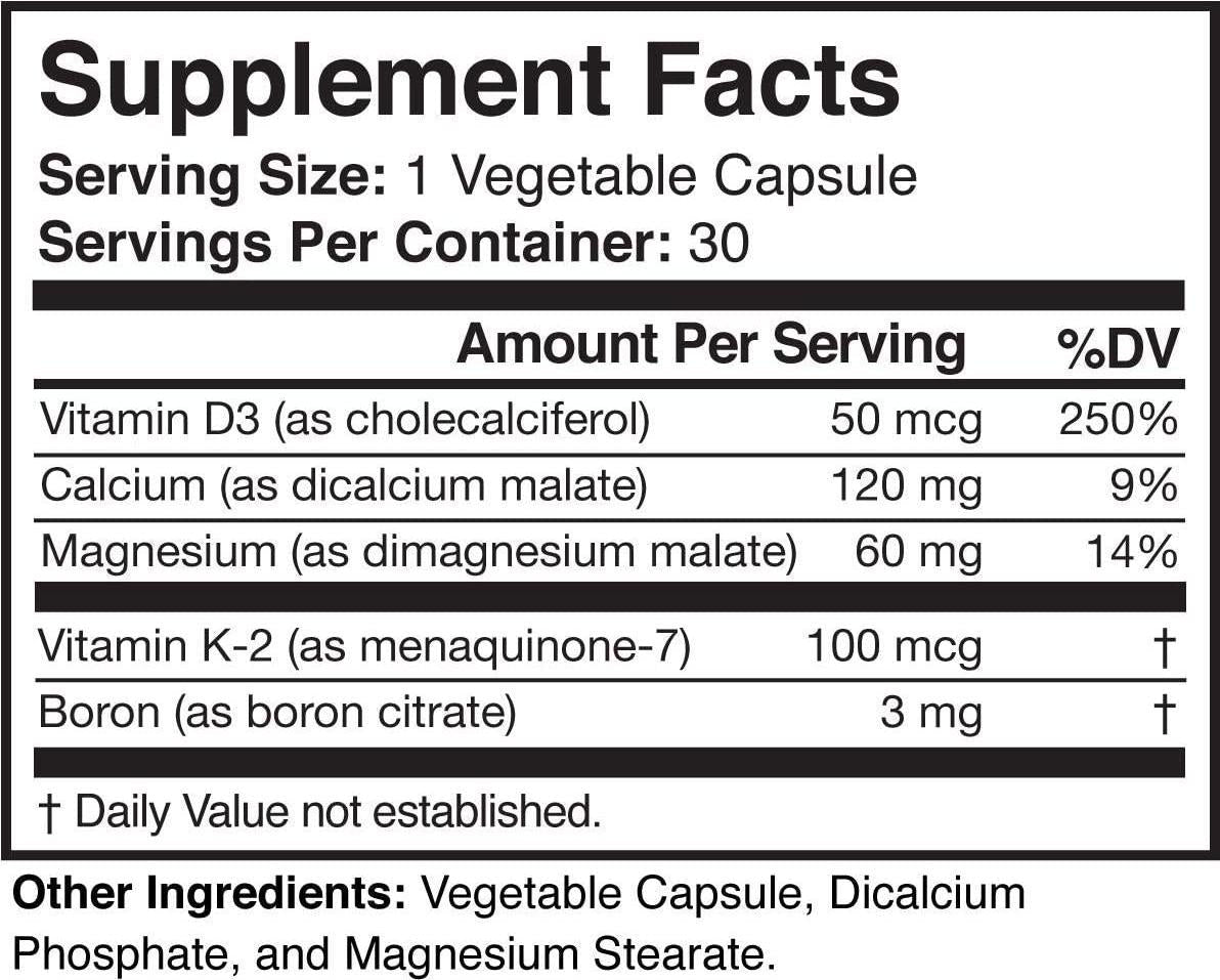Calciven - Natural Bone Support Supplement - Non-GMO, Gluten-Free