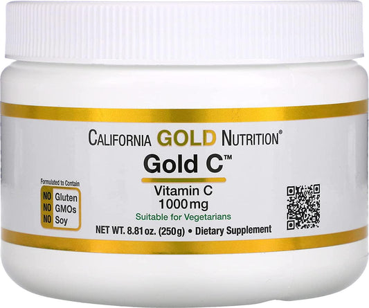California Gold Nutrition Gold C Powder 8 81 oz 250 g