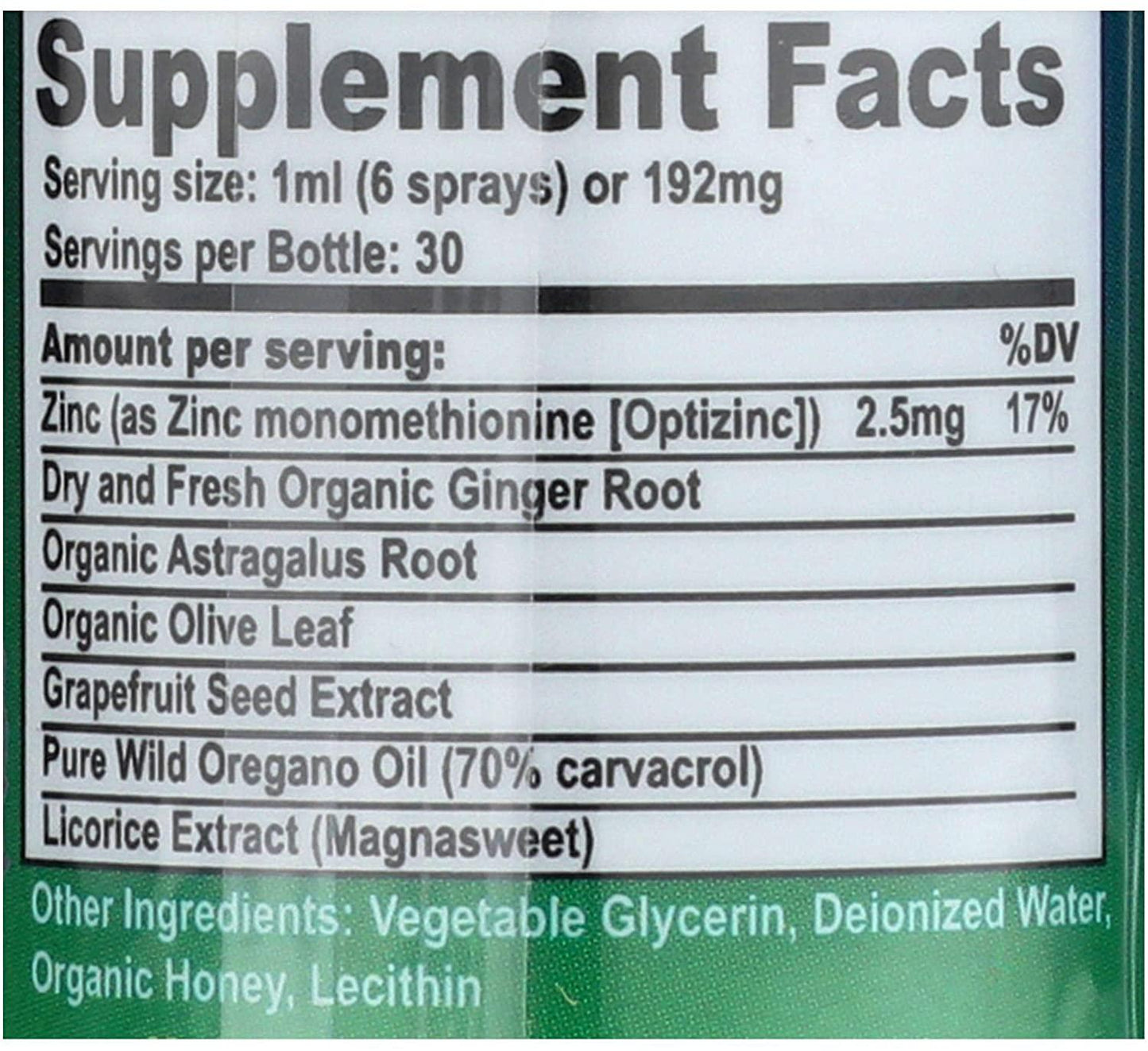 California Natural - Immunity Shots Spray - 1 oz. Formerly Wellness Shots by California Natural