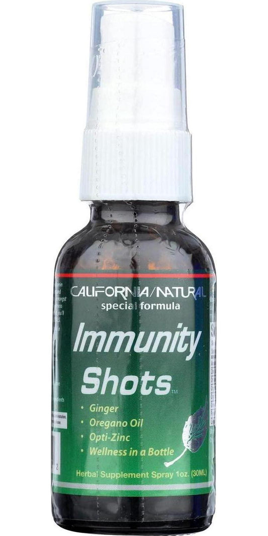 California Natural - Immunity Shots Spray - 1 oz. Formerly Wellness Shots by California Natural