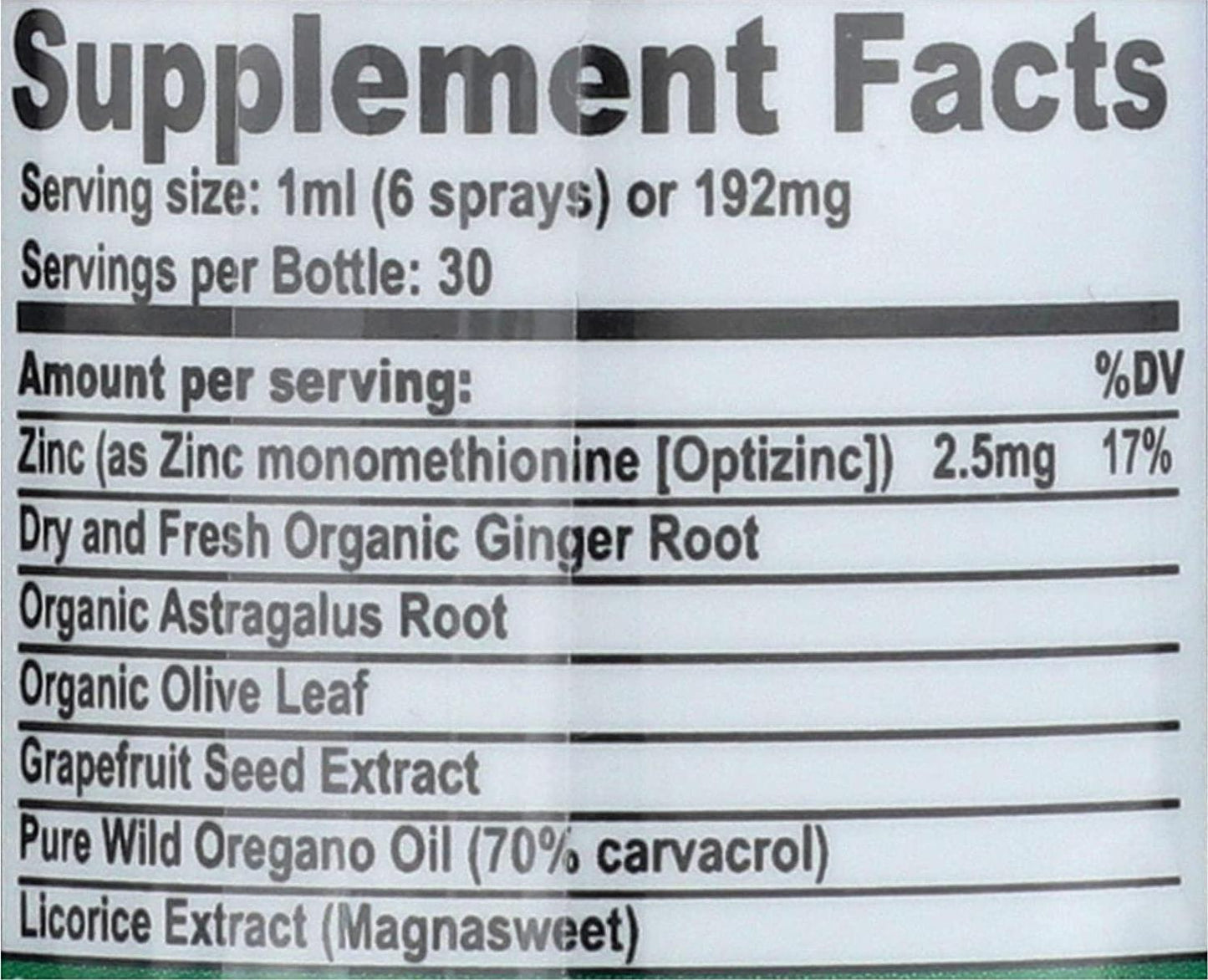 California Natural - Immunity Shots Spray - 1 oz. Formerly Wellness Shots by California Natural