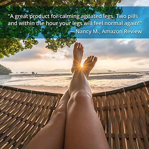 Calm Legs Natural for Natural Itching, Crawling, Tingling and Agitated Leg with Iron, Magnesium, and Valerian Root (60 Tablets)…