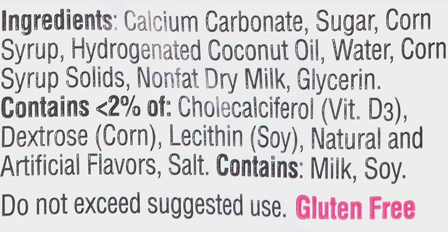 Caltrate 600+D3 Calcium and Vitamin D3 Supplement (Vanilla Creme Flavor, 60-Count Soft Chews)