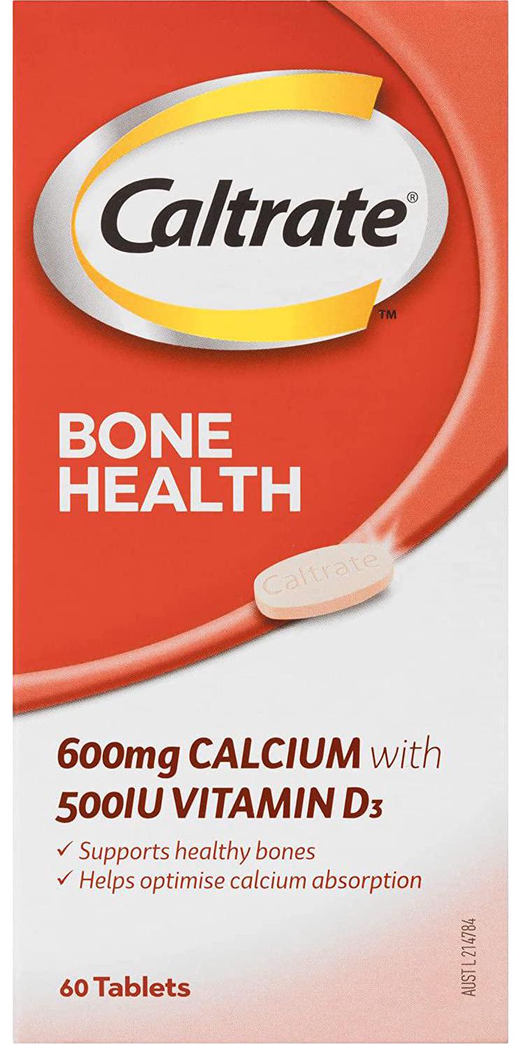 Caltrate Bone Health Tablets, Multi 60 count, Pack of 60