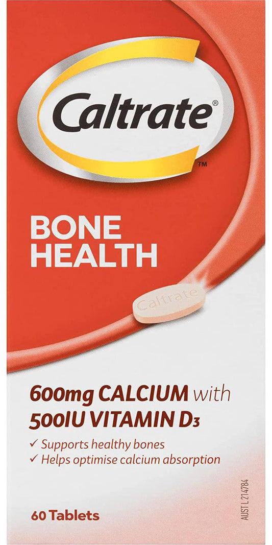Caltrate Bone Health Tablets, Multi 60 count, Pack of 60