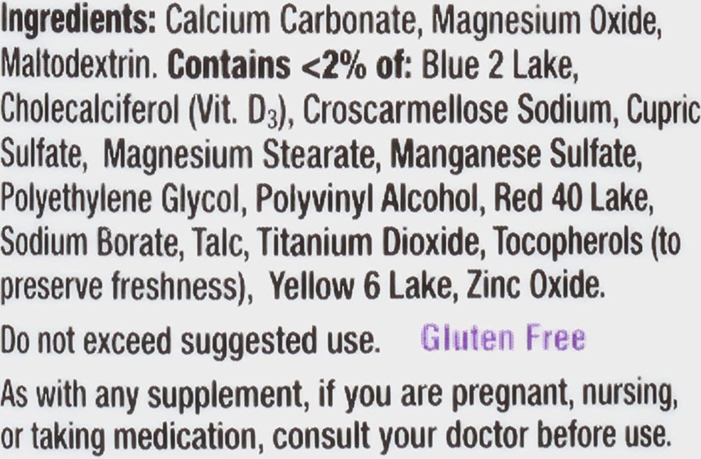 Caltrate Calcium and Vitamin D3 Supplement 600+D3 Plus Minerals Tablet, 600 mg (120 Count)