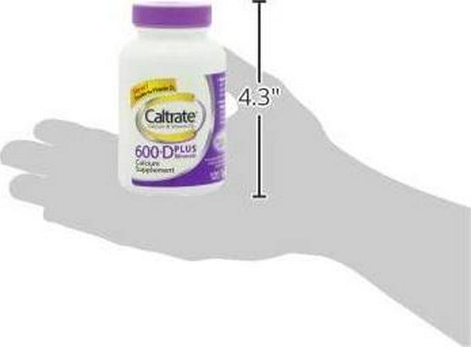 Caltrate Calcium and Vitamin D3 Supplement 600+D3 Plus Minerals Tablet, 600 mg (120 Count)