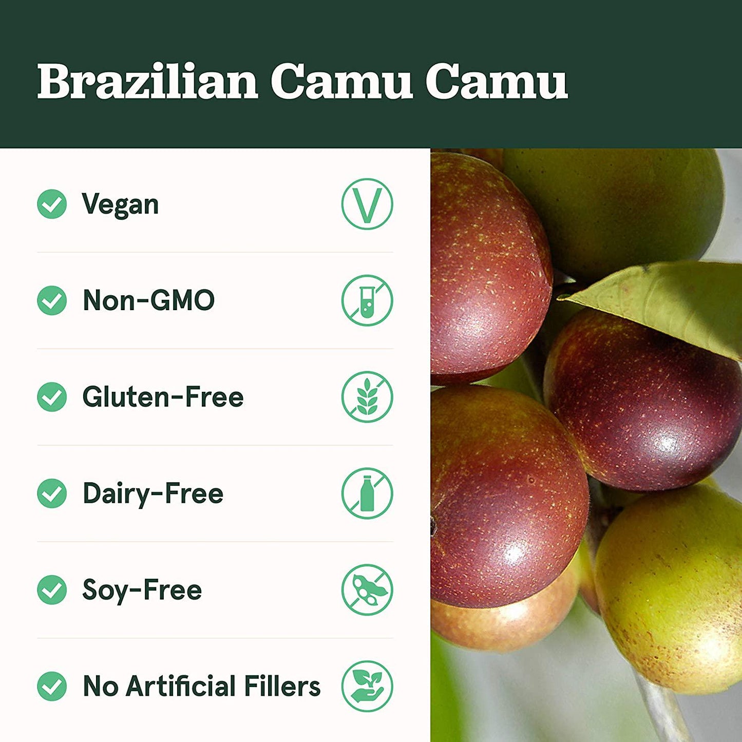Camu Camu Capsules 150ct