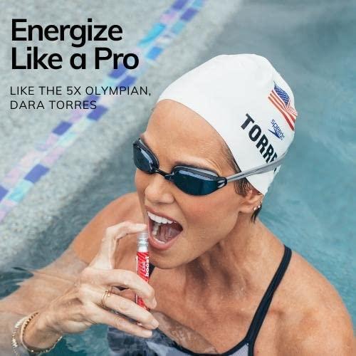 Can-i Boost 30 Servings Fast-Acting Oral Spray, Focus + Energy Supplement, Stay Awake, Brain Boost, Memory, Clarity and Concentration, Vitamin B12, B6 Supplement, Ashwagandha, Caffeine, Vegan Sugar Free