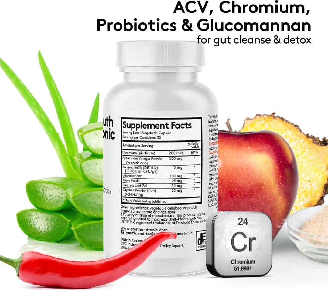 CandEase and Complete Detox Pills | Body Alkalise Restoring Normal Acidity Level | Digestive Balance and Gut Health Support | Cleanse Complex wIith More Probiotics Caprylic Acid Oregano Enzymes ACV