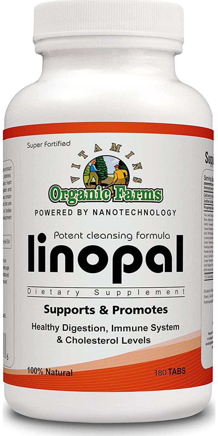 Candida Kit - Linopal 180 Tablets + Wonder Herbs 90 Tablets + Digestive Action 90 Tablets - 100% Natural Dietary Supplements