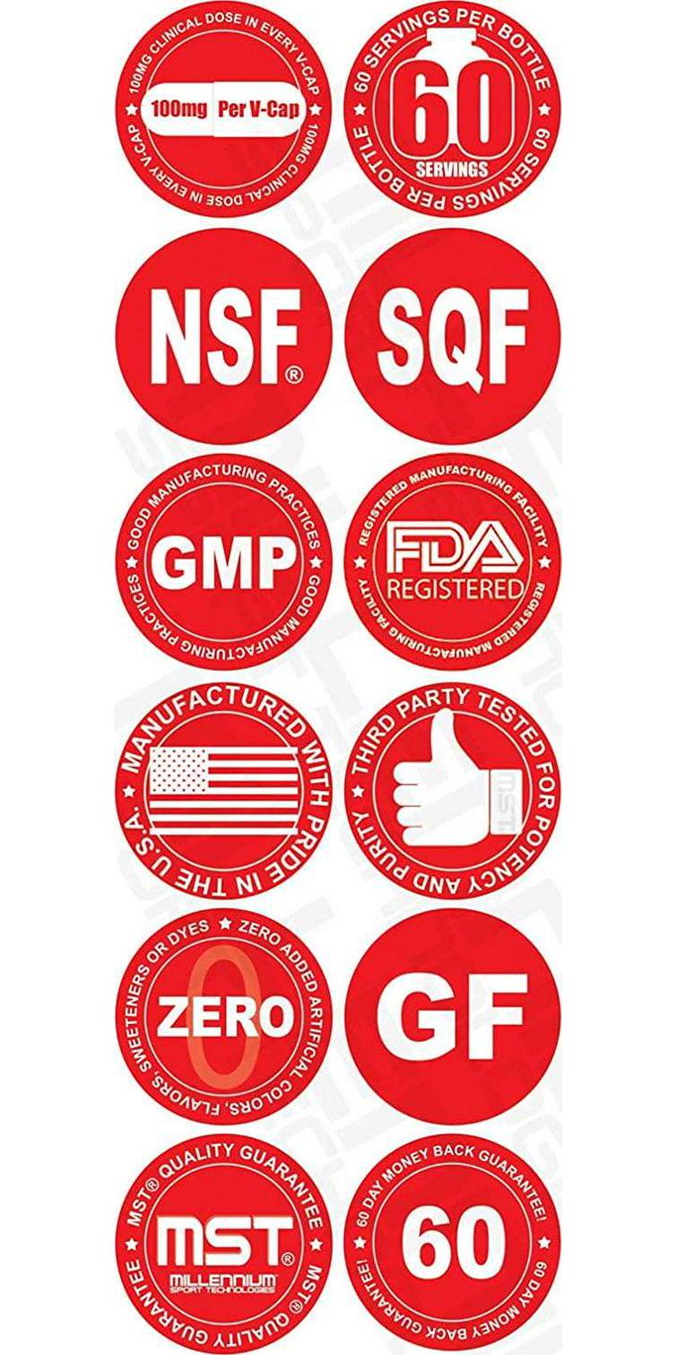 Capsimax Supplement 100mg V Capsules, 60 Servings by MST - Clinically Dosed Weight Management, Thermogenic, Appetite Control, Calorie Burning, Metabolic Health, Stimulant Free. BSCG Certified