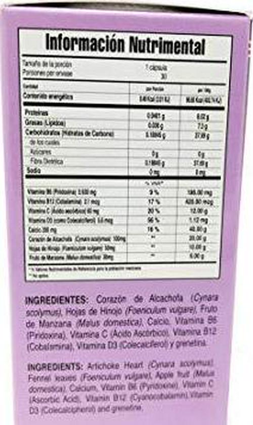 Capsulas De Alcachofa The Original Mexican Diet Pill to Help You Lose Pounds