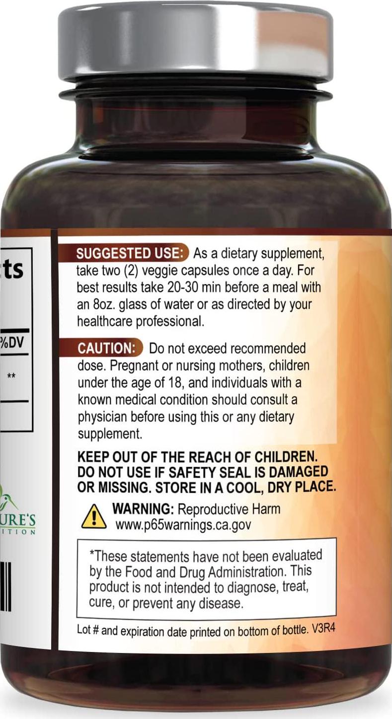 Caralluma Fimbriata Extract Highly Concentrated 1200mg - Natural Endurance Support, Best Vegan Supplement for Men and Women, Non-GMO - 120 Capsules