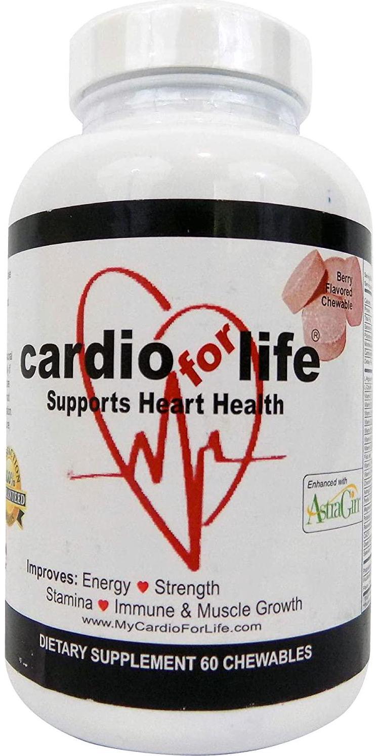 CardioForLife by Health Guardian - 60 Chewable Tablets - Berry