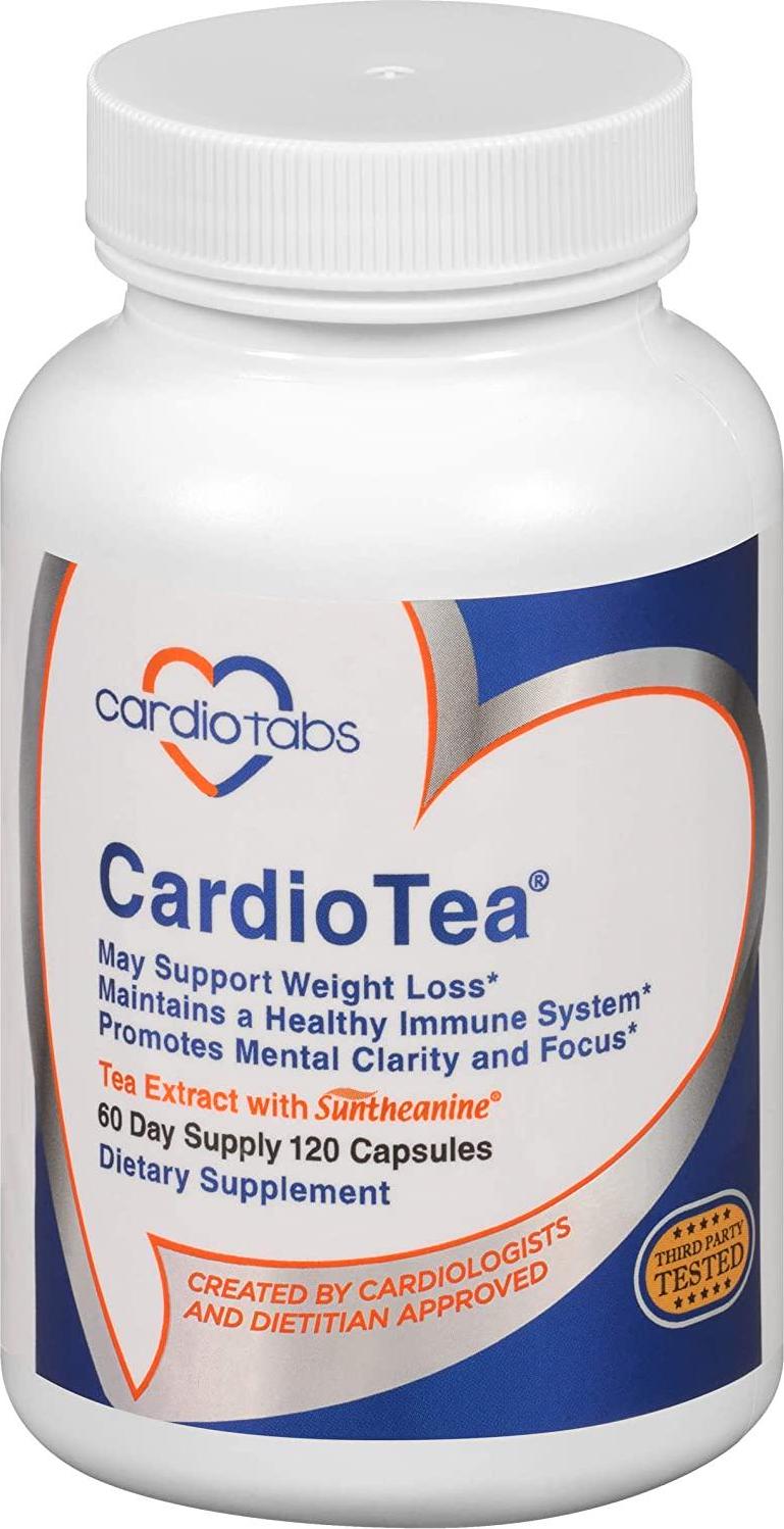CardioTea with L-Theanine (Suntheanine), 120 Capsules