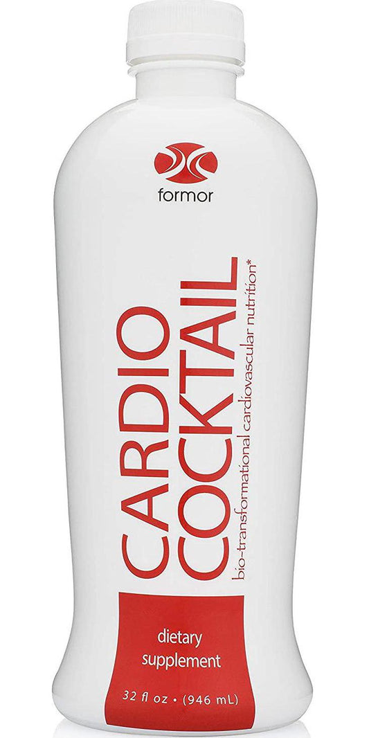 Cardio Cocktail Nitric Oxide Booster Liquid Blood Pressure Support Supplement- L-Arginine, L-Citrulline, Vitamins and Antioxidant Fruit Extracts for Cardiovascular Function and Cognition (32 oz)