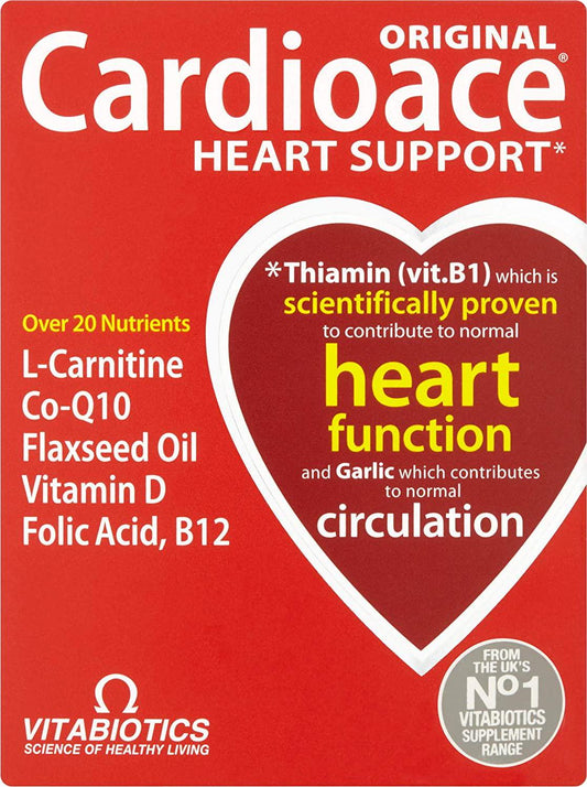 Cardioace by Vitabiotics Original Tablets x 30