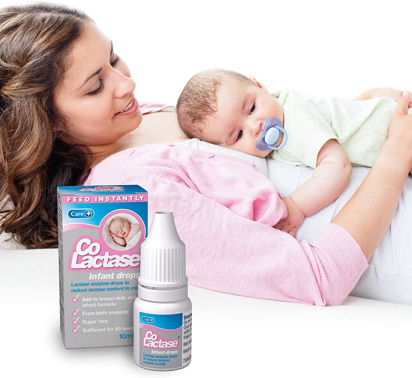 Care Co-Lactase Infant Drops, Lactase Drops Sugar Free - 10 ml