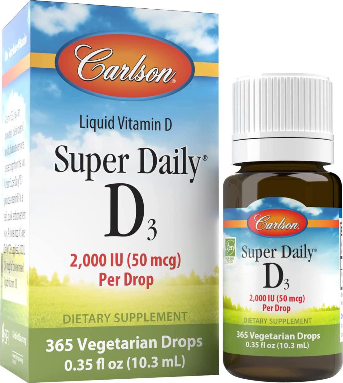Carlson Carlson Super Daily D3 2000IU 0.35floz