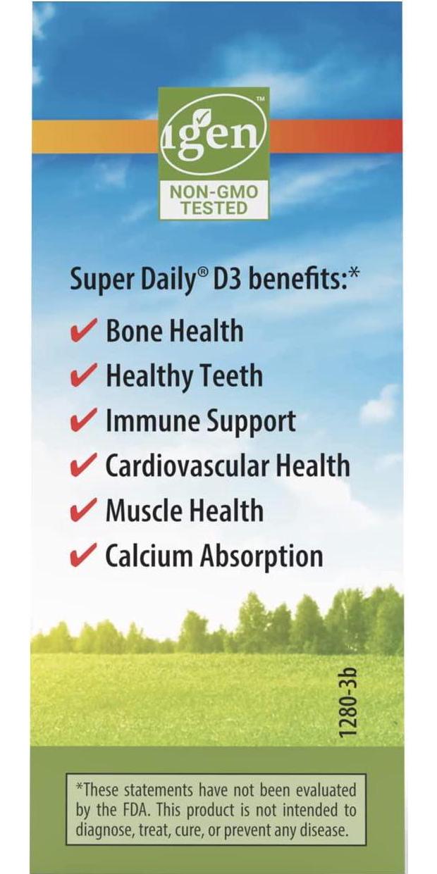 Carlson Carlson Super Daily D3 2000IU 0.35floz