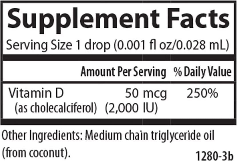 Carlson Carlson Super Daily D3 2000IU 0.35floz