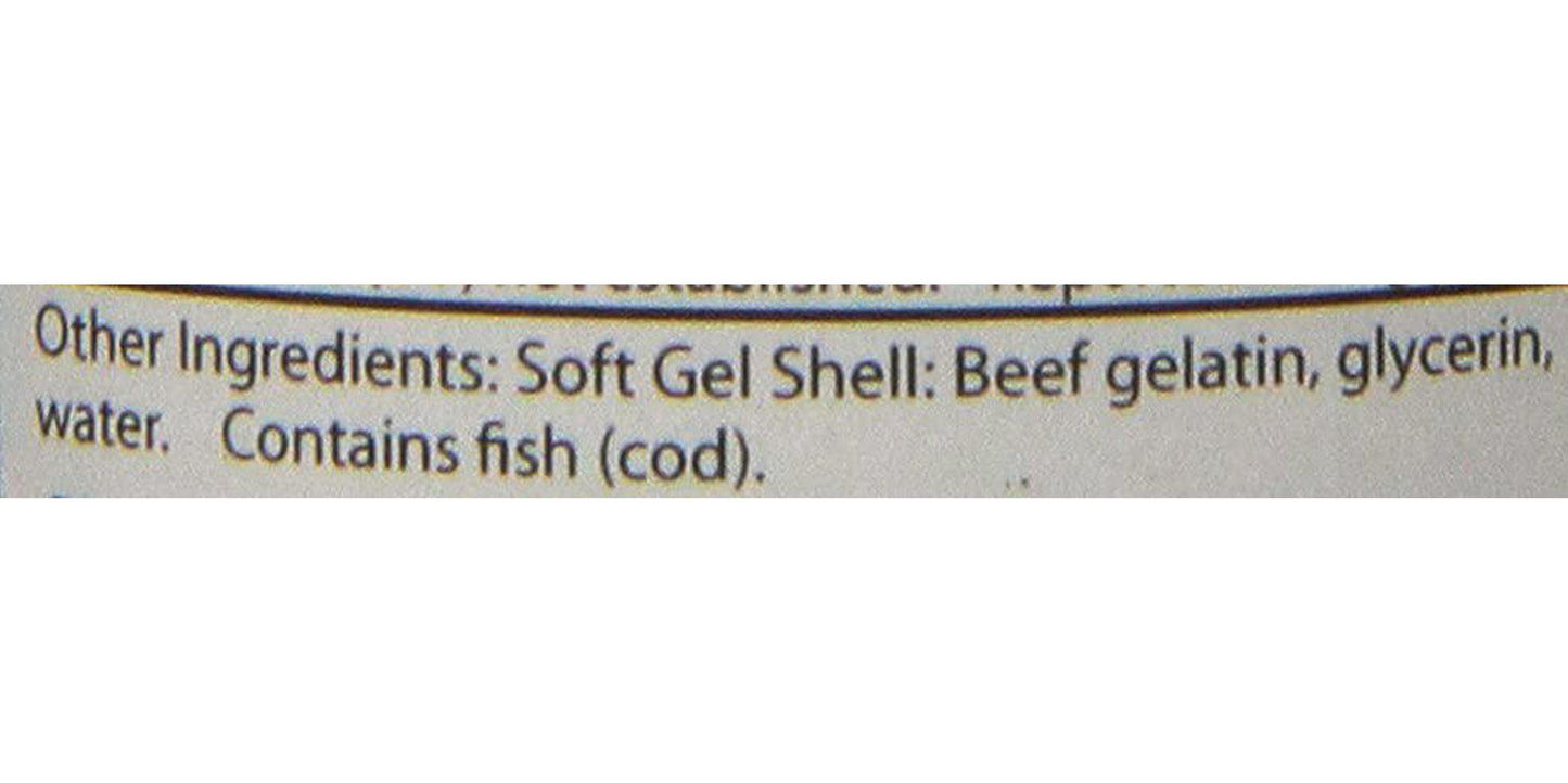 Carlson Labs - Norwegian Cod Liver Oil 390 mg. - 100 Softgels