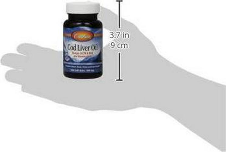 Carlson Labs - Norwegian Cod Liver Oil 390 mg. - 100 Softgels