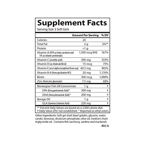 Carlson Moistur-eyes, 180 Softgels