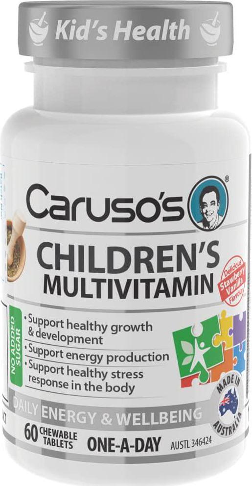 Caruso&#039;s Natural Health Children&#039;s Multivitamin 60 Tablets
