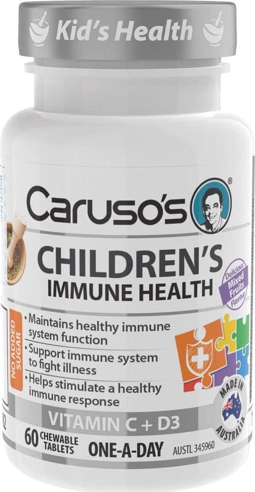 Caruso&#039;s Natural Health Children&#039;s Immune Health 60 Tablets