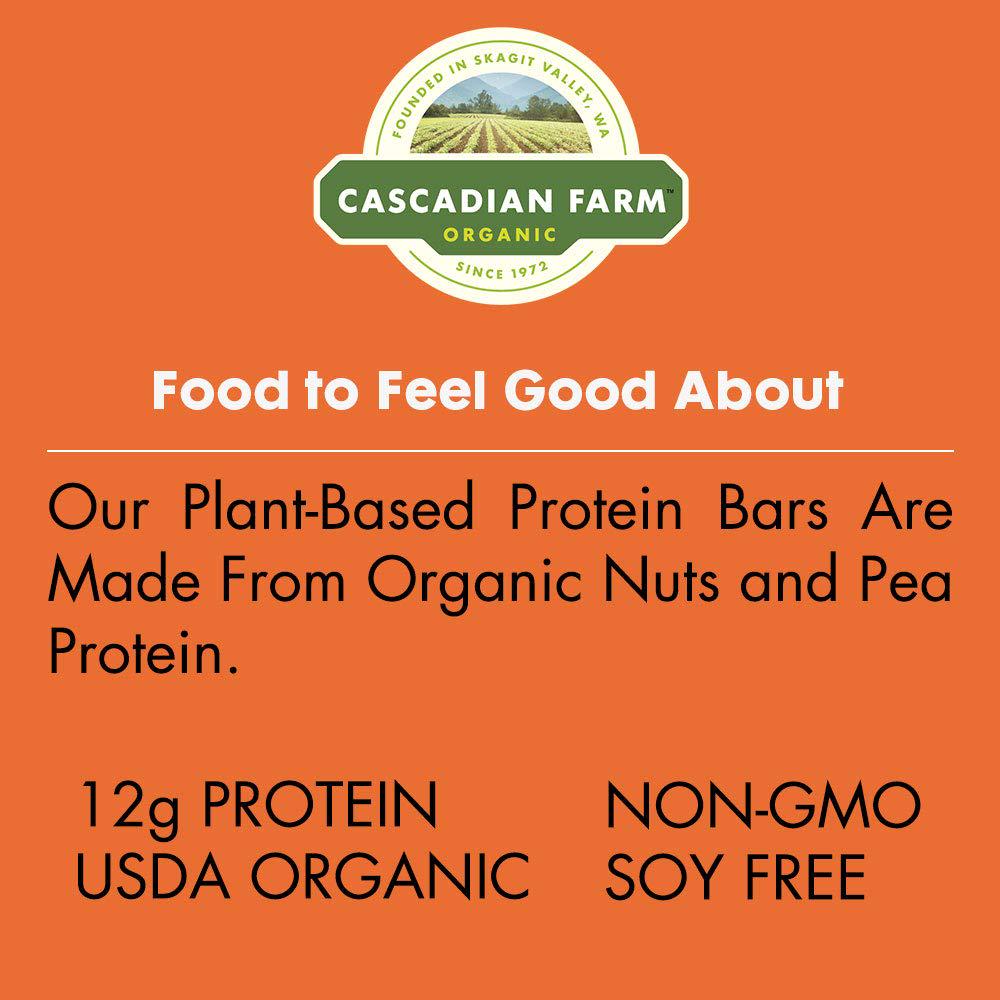 Cascadian Farm Organic Peanut Butter Chocolate Chip Protein Bars, 1.77 oz, 5 ct