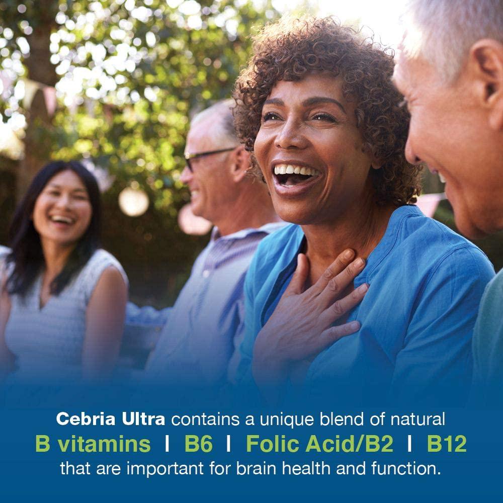 Cebria Ultra Blend | Brain Memory Supplement for Men, Women and Seniors – Safe and Effective | Made with Non-GMO Ingredients | 1 Month Supply