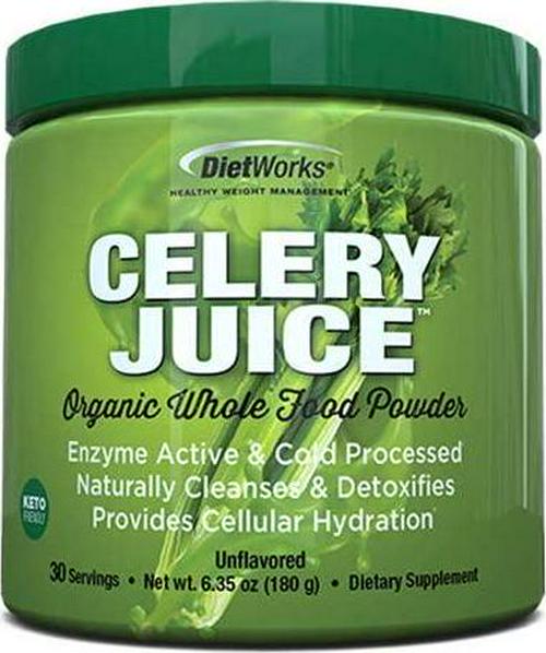 Celery Juice Organic Whole Food Powder, Unflavored, 6.35 oz