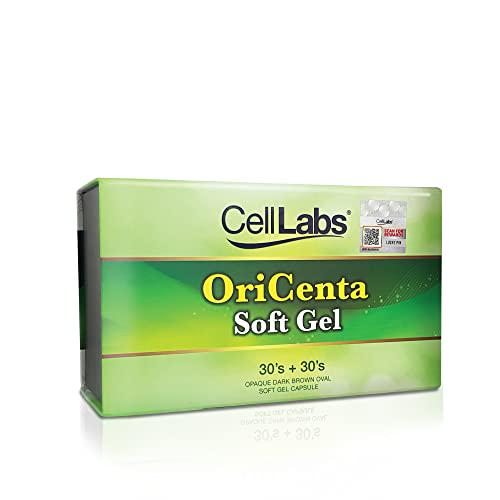 CellLabs OriCenta 100% Natural 2000mg Pure New Zealand Deer Placenta 60 Softgels| Active Stem Cell Rich In Nutrients, Minerals, Vitamins, Antioxidant|Support Healthy Energy Level, Slow Down Skin Aging