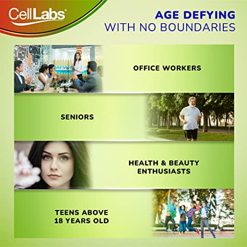 CellLabs OriCenta 100% Natural 2000mg Pure New Zealand Deer Placenta 60 Softgels| Active Stem Cell Rich In Nutrients, Minerals, Vitamins, Antioxidant|Support Healthy Energy Level, Slow Down Skin Aging