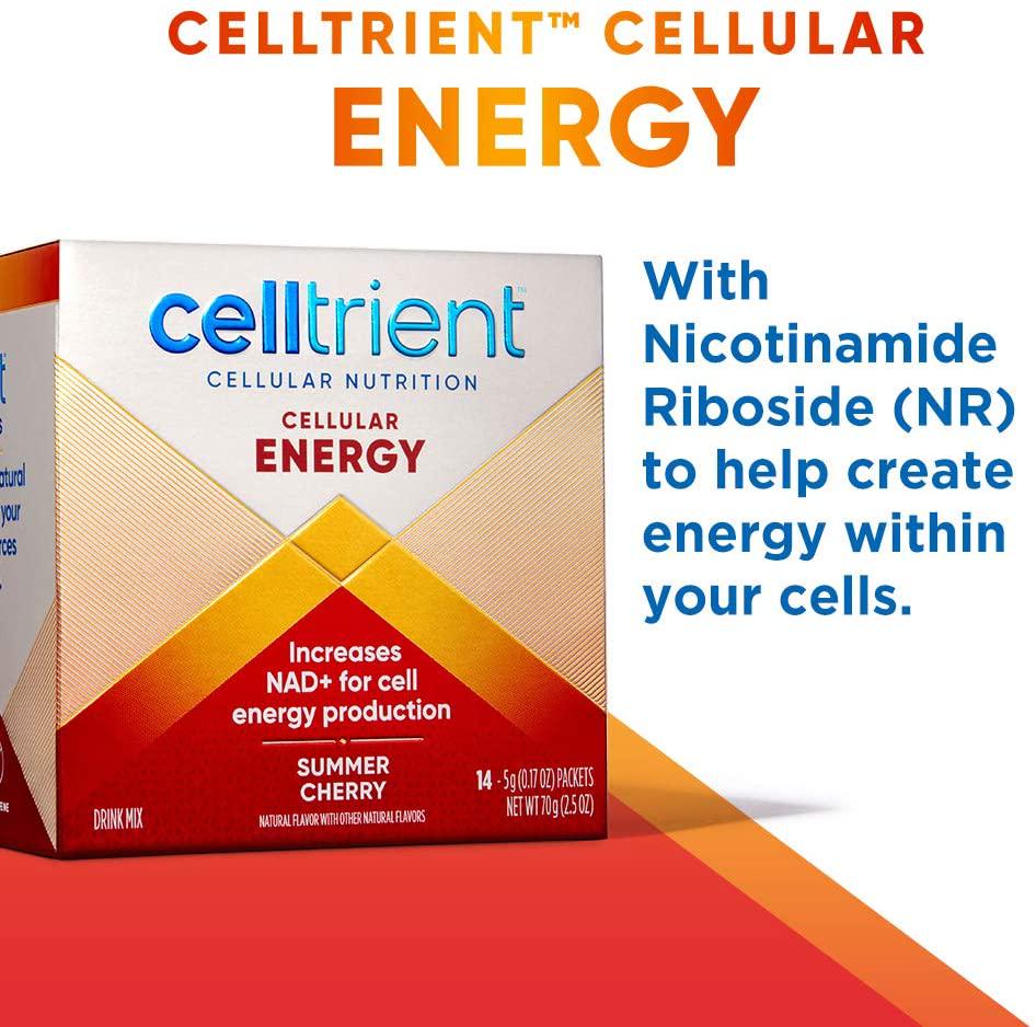 Celltrient Energy Drink Mix, Summer Cherry, 14 Count
