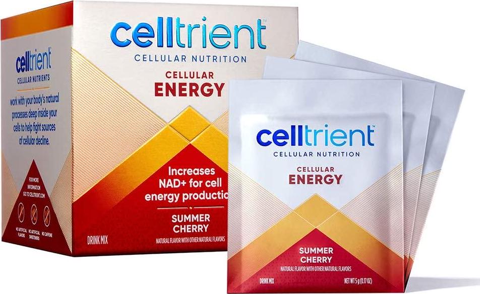 Celltrient Energy Drink Mix, Summer Cherry, 14 Count