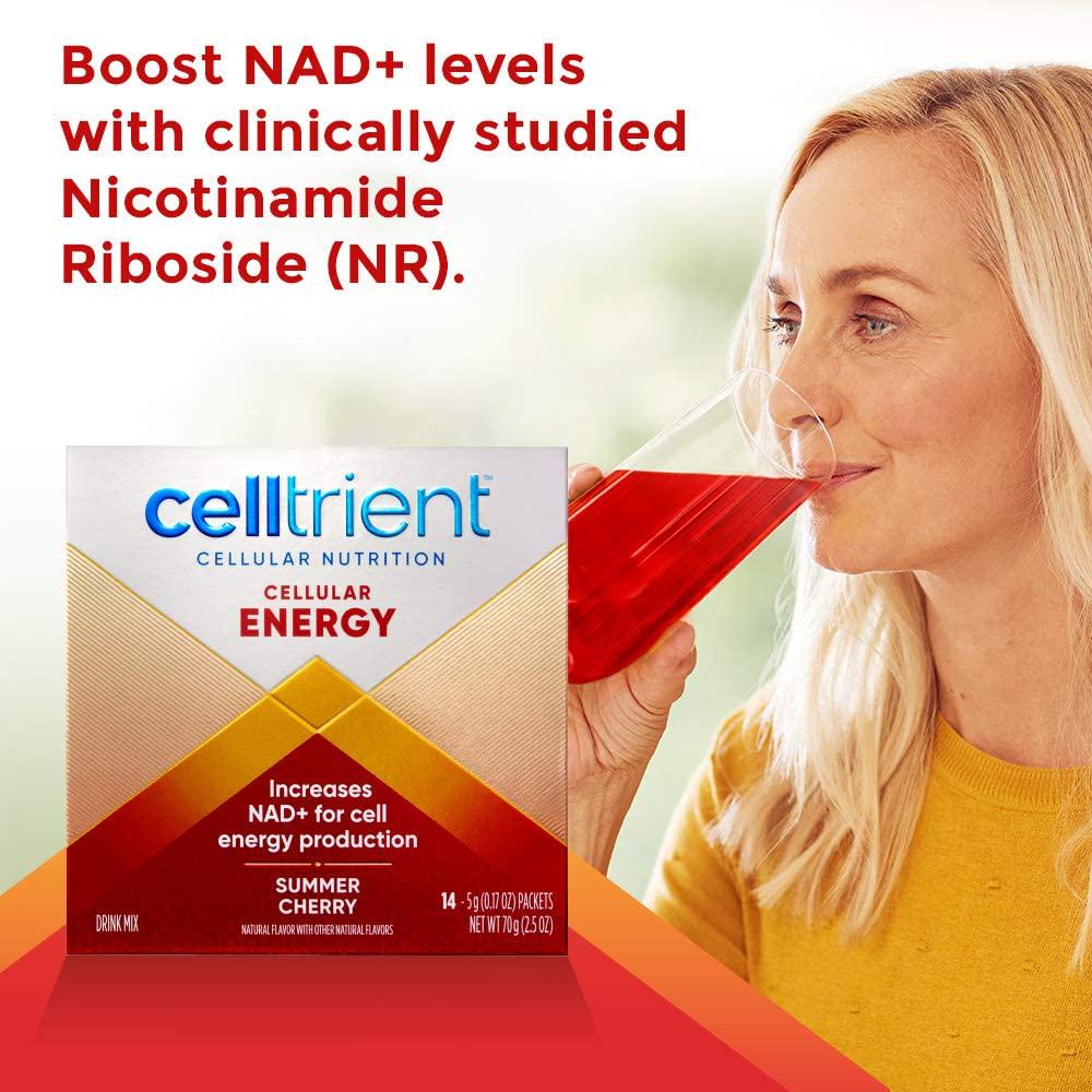 Celltrient Energy Drink Mix, Summer Cherry, 14 Count