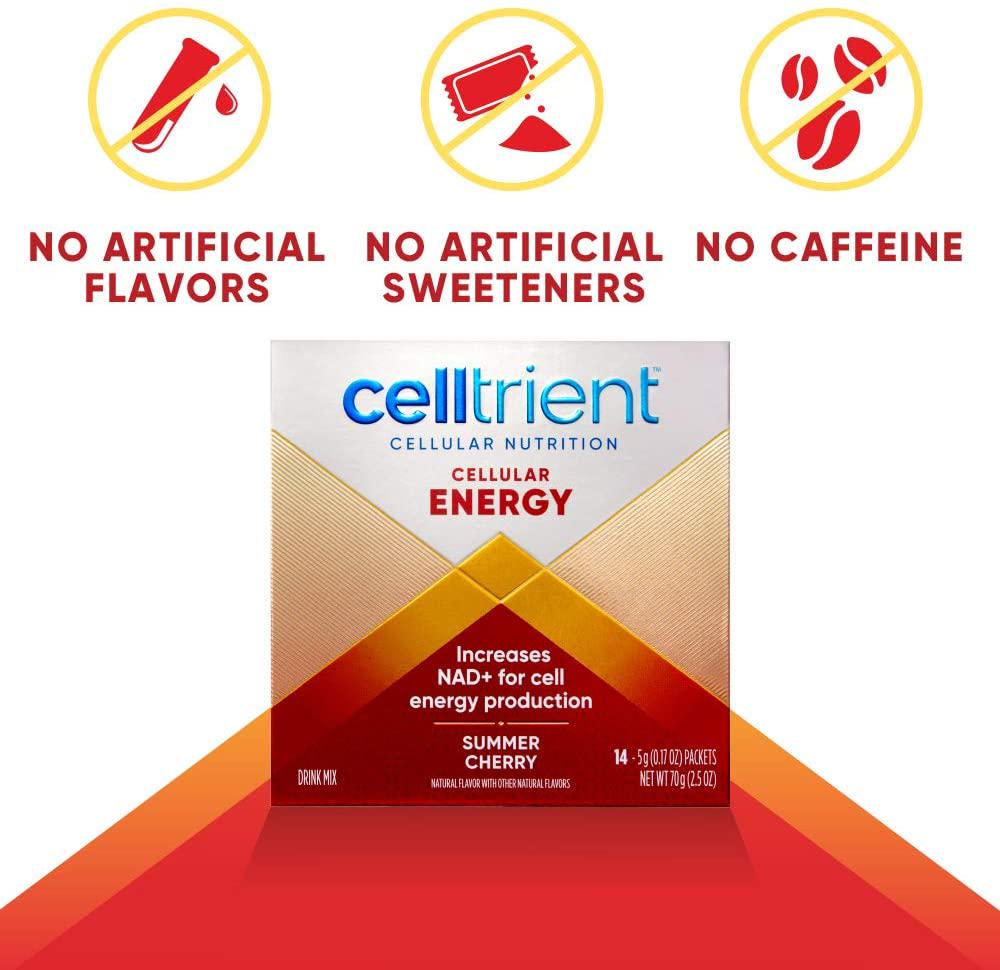 Celltrient Energy Drink Mix, Summer Cherry, 14 Count