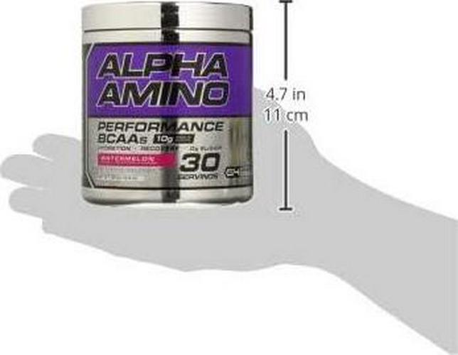 Cellucor Alpha Amino EAA and BCAA Powder | Branched Chain Essential Amino Acids + Electrolytes | Watermelon | 30 Servings