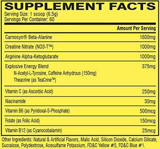 Cellucor ID Series C4 Pre Workout Original Green Apple Dietary Supplement 60 Servings