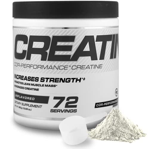 Cellucor Micronized Creatine Monohydrate Powder, COR-Performance Series, Unflavored, 72 Servings