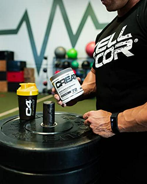 Cellucor Micronized Creatine Monohydrate Powder, COR-Performance Series, Unflavored, 72 Servings