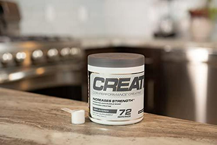 Cellucor Micronized Creatine Monohydrate Powder, COR-Performance Series, Unflavored, 72 Servings